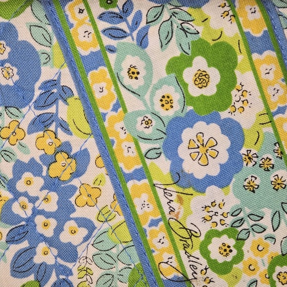 VERA BRADLEY Travel Envelope Passport Wallet Organizer English Meadow Retired - Picture 5 of 8